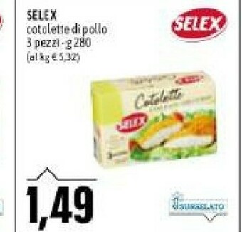 Emi Supermercati Cotolette di pollo offerta