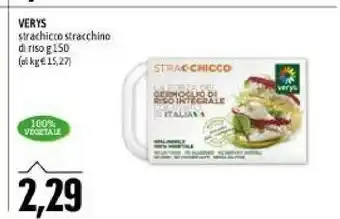 Emi Supermercati Strachicco stracchino di riso g 150 offerta