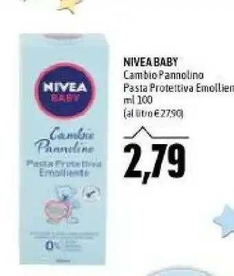 Emi Supermercati Baby cambio pannolino pasta protettiva emolliente offerta