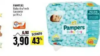Emi Supermercati Baby fresh salviette offerta