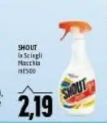 Emi Supermercati Shout detergente offerta