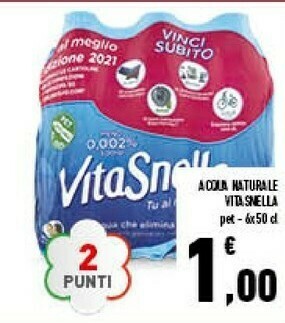 Acqua minerale naturale