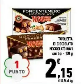 Conad Superstore Novi - nocciolato 130 g(ml) offerta