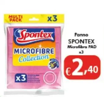 Bernava Panno SPONTEX Microfibra PAD offerta