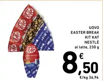 Spazio Conad UOVO EASTER BREAK KIT KAT NESTLÉ al latte, 230 g offerta
