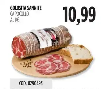 Carico Cash & Carry GOLOSITÀ SANNITE CAPOCOLLO AL KG offerta