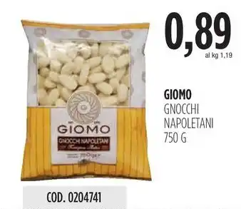 Carico Cash & Carry GIOMO GNOCCHI NAPOLETANI offerta