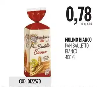 Carico Cash & Carry MULINO BIANCO PAN BAULETTO BIANCO 400 G offerta