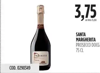 Carico Cash & Carry SANTA MARGHERITA PROSECCO DOCG 75 CL offerta