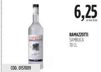 Carico Cash & Carry RAMAZZOTTI SAMBUCA 70 CL offerta