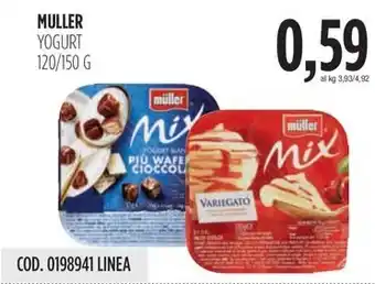 Carico Cash & Carry MULLER YOGURT 120/150 G offerta