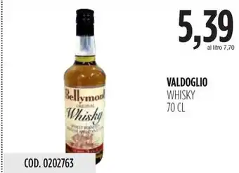Carico Cash & Carry VALDOGLIO WHISKY 70 CL offerta