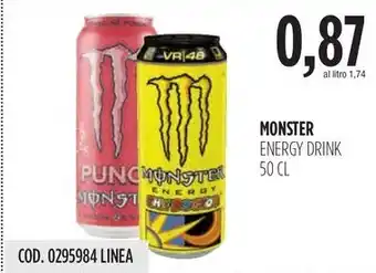 Carico Cash & Carry MONSTER ENERGY DRINK 50 CL offerta