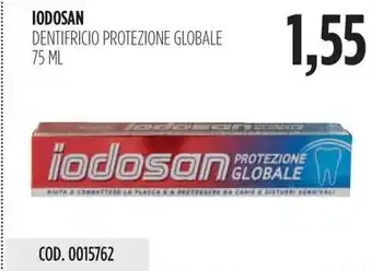 Carico Cash & Carry IODOSAN DENTIFRICIO PROTEZIONE GLOBALE 75 ML offerta