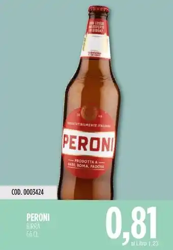 Carico Cash & Carry PERONI BIRRA 66 CL offerta