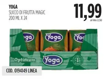 Carico Cash & Carry YOGA SUCCO DI FRUTTA MAGIC offerta