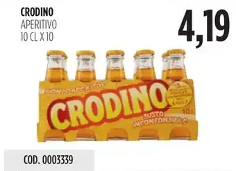 Carico Cash & Carry CRODINO APERITIVO 10 CL X 10 offerta