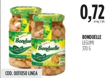 Carico Cash & Carry BONDUELLE LEGUMI 370 G offerta