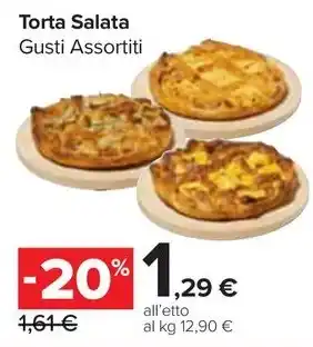 Carrefour Market Torta Salata Gusti Assortiti offerta