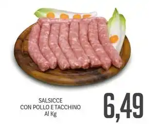 Supermercati Piccolo SALSICCE CON POLLO E TACCHINO offerta