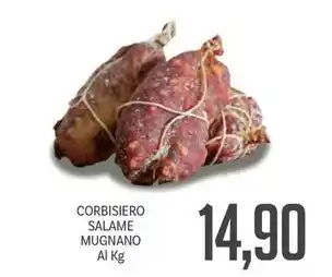 Supermercati Piccolo CORBISIERO SALAME MUGNANO offerta