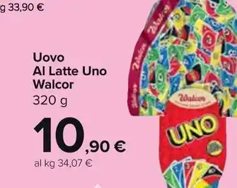 Carrefour Market Uovo Al Latte Uno Walcor offerta