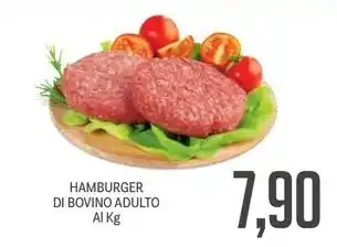 Supermercati Piccolo HAMBURGER DI BOVINO ADULTO offerta