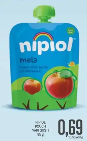 Supermercati Piccolo NIPIOL POUCH VARI GUSTI offerta