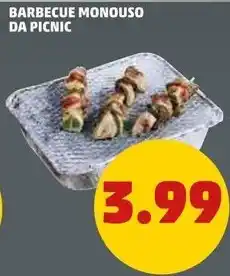 PENNY BARBECUE MONOUSO DA PICNIC offerta