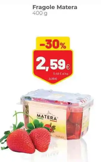 Coop Fragole Matera 400 g offerta