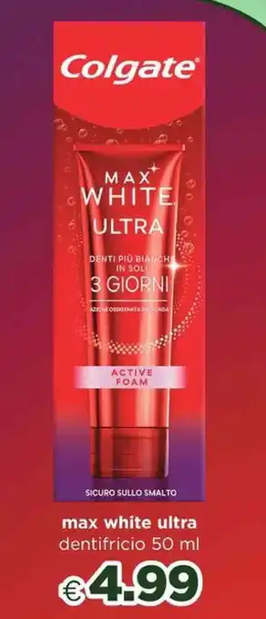 Acqua & Sapone Colgate max white ultra dentifricio 50 ml offerta