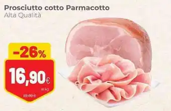 Coop Prosciutto cotto Parmacotto Alta Qualità offerta