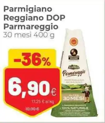 Coop Parmigiano Reggiano DOP Parmareggio 30 mesi 400 g offerta