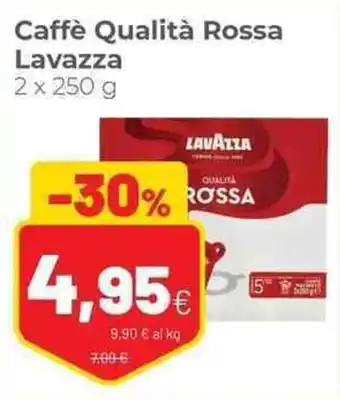 Coop Caffè Qualità Rossa Lavazza 2 x 250 g offerta