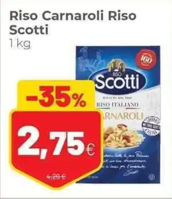 Coop Riso Carnaroli Riso Scotti 1 kg offerta