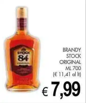 PrestoFresco BRANDY STOCK ORIGINAL ML 700 offerta