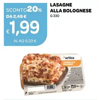 Ekom LASAGNE ALLA BOLOGNESE G330 offerta