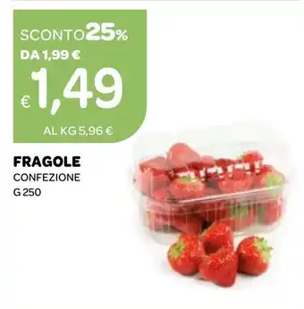 Ekom FRAGOLE CONFEZIONE G 250 offerta