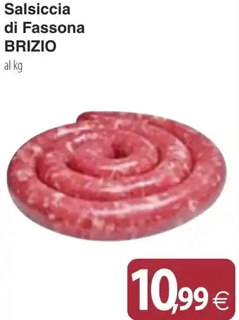 Salsiccia di Fassona BRIZIO al kg