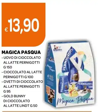 Ekom MAGICA PASQUA - UOVO DI CIOCCOLATO AL LATTE PERNIGOTTI G 150 offerta