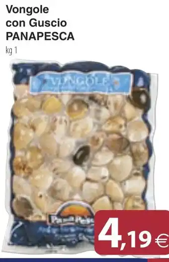 Docks Market Vongole con Guscio PANAPESCA kg 1 offerta