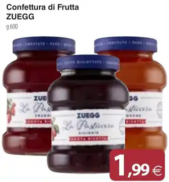 Docks Cash&Carry Confettura di Frutta ZUEGG g 600 offerta