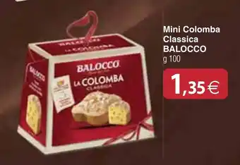 Docks Cash&Carry Mini Colomba Classica BALOCCO g 100 offerta