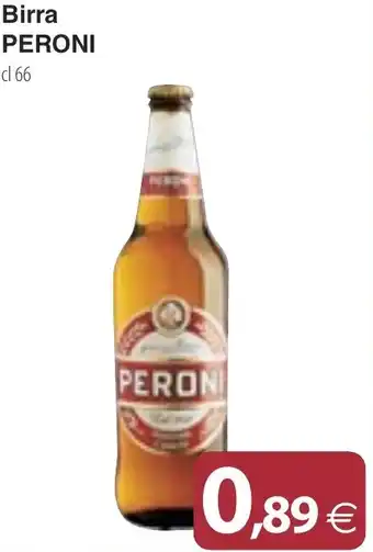 Docks Cash&Carry Birra PERONI cl 66 offerta