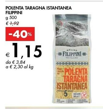 Bennet Polenta taragna istantanea offerta