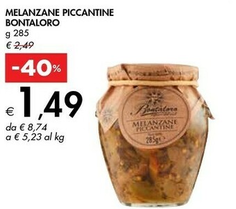 Bennet Melanzane piccante offerta