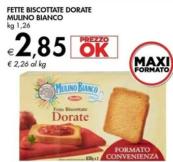 Bennet Fette biscottate dorate offerta