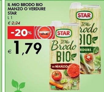 Bennet Il mio brodo bio manzo o verdure offerta