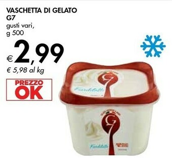 Bennet G7 vaschetta di gelato offerta