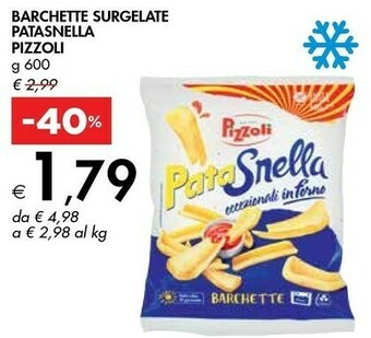 Bennet Barchette surgelate patasnella offerta
